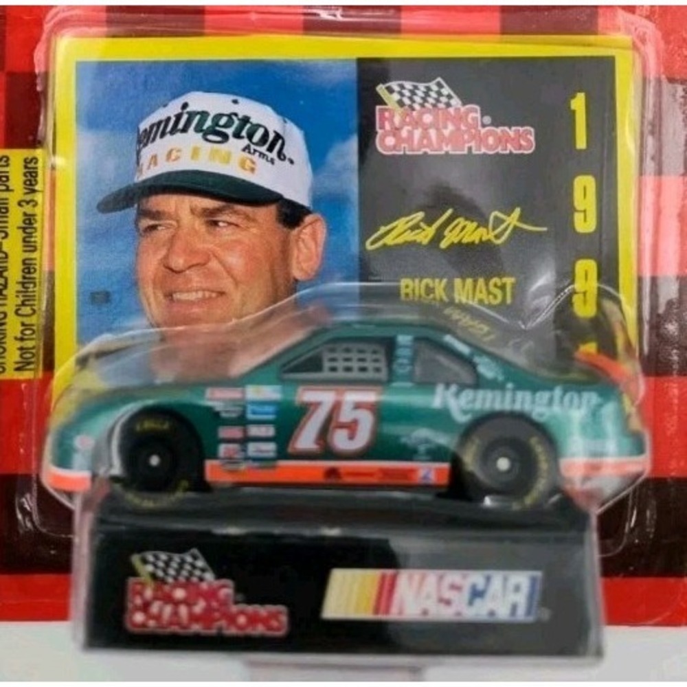 RICK MAST 1997‎ VTG Racing Champions Nascar 75 Car Remington Firearms 📸SEE📏